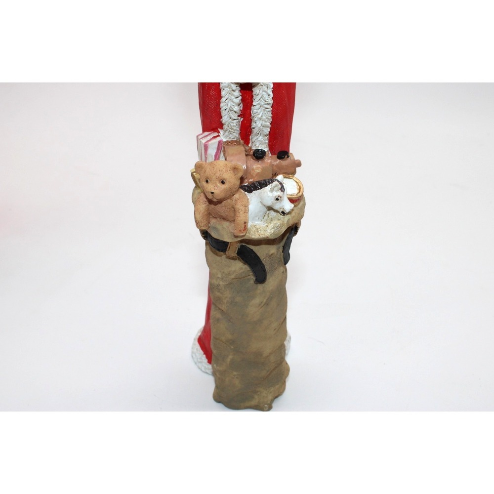 VTG 14" Pencil Santa w/Toy Bag 90s (Heavy 2.7 lbs) Wonderland Collectible - Picture 3 of 10
